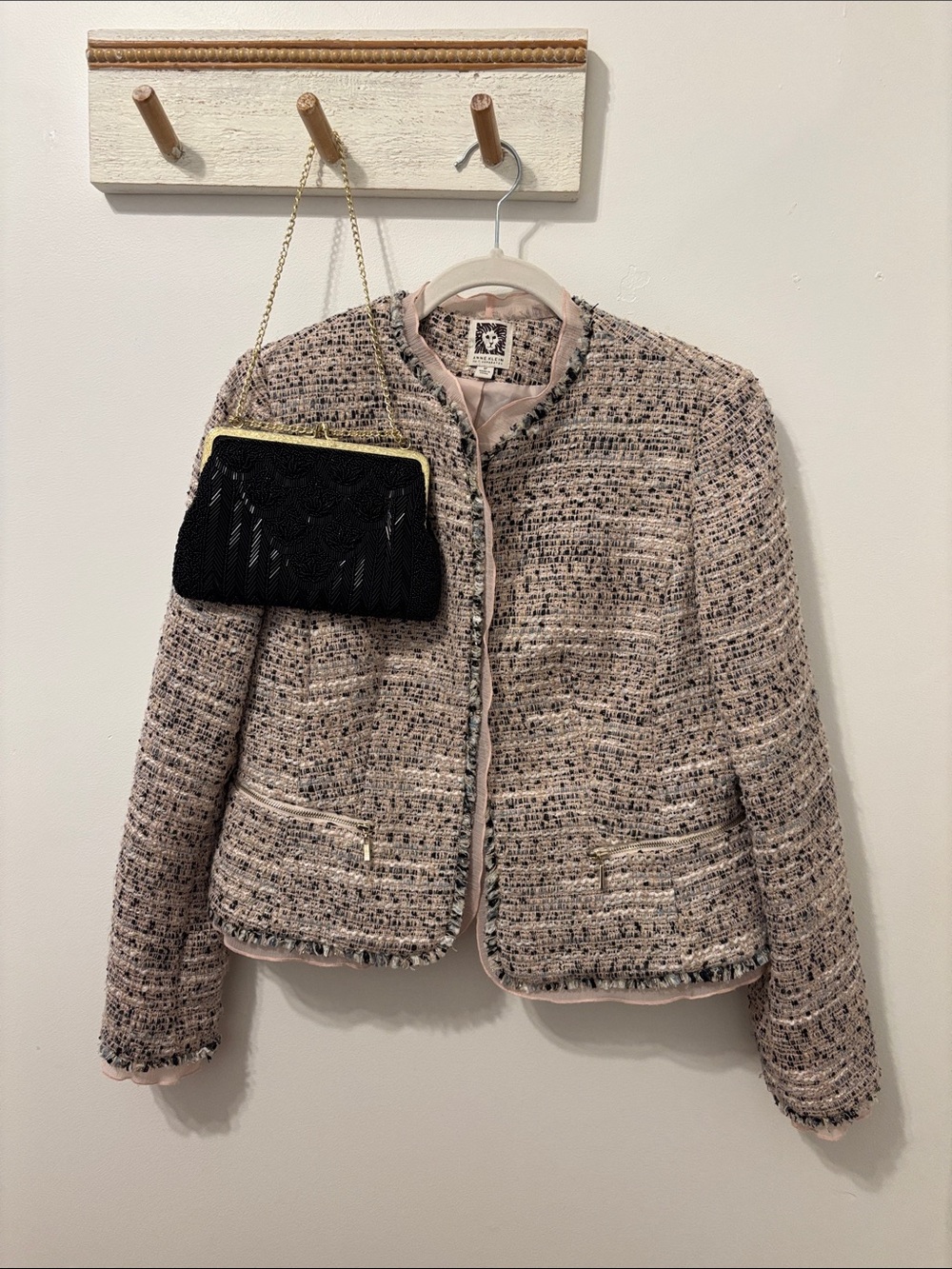 Anne Klein Tweed Blazer